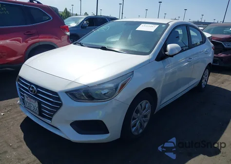 2020 Hyundai Accent Se z USA, uszkodzony, nr VIN 3KPC24A6XLE096779